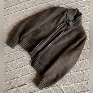 Gucci Lamb Wool Bomber Jacket
